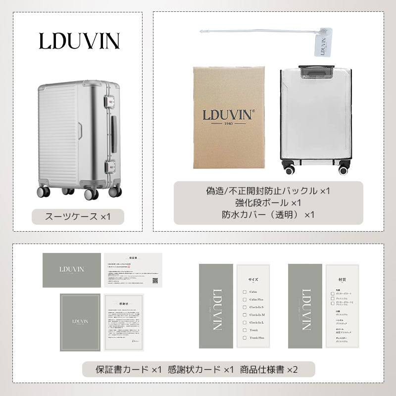 LDUVIN アルミニウム グレード