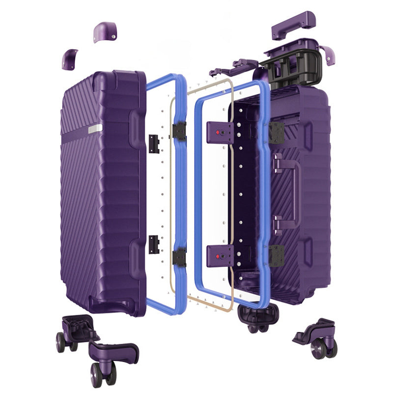【スーツケース】LDUVIN ポリカーボネート ライトウェイト スーツケースの分解図の細部画像 180日間品質保証