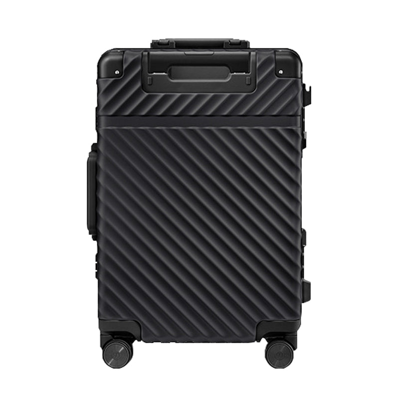 【スーツケース】LDUVIN ポリカーボネート ライトウェイト スーツケースの全体画像 ブラック 180日間品質保証